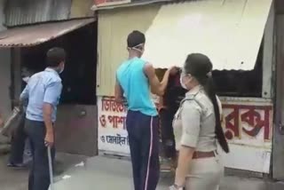 10 arrest for violating strict covid restriction in jalpaiguri