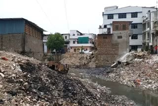 kartarpura sewer,  encroachment on kartarpura sewer land