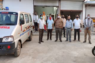 manav seva sansthan providing oxygen to needy