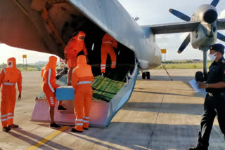 Indian Air Force in Dow-Te storm relief operation