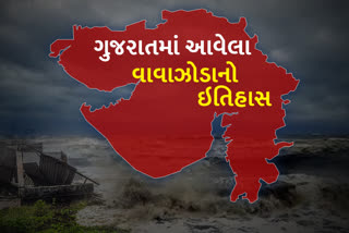 ગુજરાતમાં આવેલા વાવાઝોડા