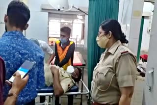 ajmer news  Tempo driver hit police constable  crime in ajmer  अजमेर लेटेस्ट न्यूज  अजमेर न्यूज  टेंपो चालक  टेंपो चालक ने कांस्टेबल को मारी टक्कर