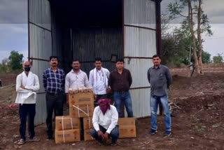 Thirteen hundred gelatin sticks seized in Tivasa taluka