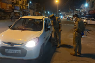 Ghaziabad lockdown challan  corona new cases in ghaziabad  corona pandemic in ghaziabad  police challans in ghaziabad  गाज़ियाबाद में कोरोना नियमों का उल्लंघन  गाजियाबाद में कोरोना के नए मामले  गाजियाबाद में कोरोना महामारी  गाजियाबाद में पुलिस के चालान