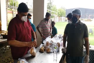 Alwar Catering Association, food distribution in Alwar