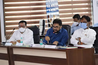 Corona review meeting in the presence of Aurangabad guardian Minister