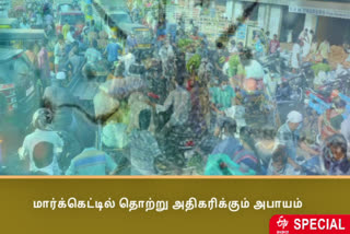 மார்க்கெட்டில் தொற்று அதிகரிக்கும் அபாயம்