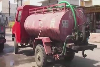 water crisis in many areas of indore