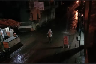 torrential rains in the district