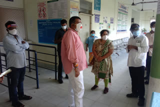 minister avanti inspected bhimili hospital