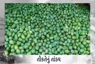 વાવાઝોડામાં ખરી પડેલી કેરીઓ ખરીદવા કોઈ તૈયાર નથી, વેપારીઓએ ખરીદી બંધ કરી