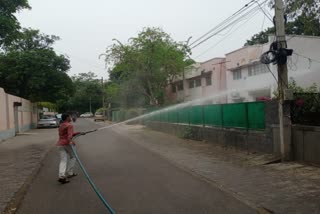 councilor tulsi Joshi sanitized rk puram