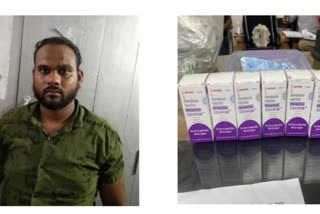 main accused of black marketing of Remedisvir injection arrested in durg