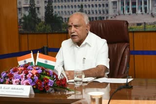 CM Yeddyurappa Press meet