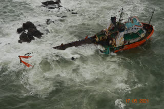 ONGC Barge P-305 rescue operation by INS kochi LIVE Updates