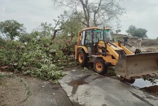 tauktae cyclone in Dungarpur, thunderstorm in Dungarpur