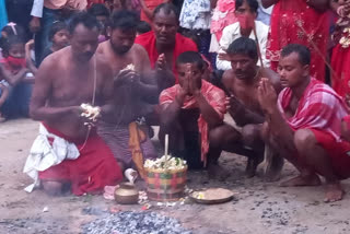 manda puja organized in ranchi