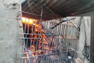 fire Incident in the New Market near Patna Junction