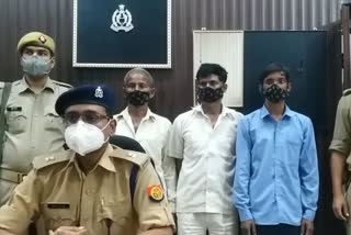 हरदोई में 3 हत्यारोपी गिरफ्तार
