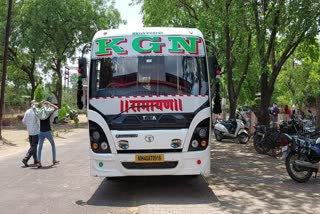 Action on kgn Travels Chandrapur