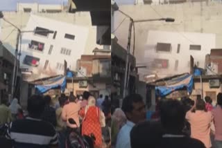 Five-storey building collapses in Gujarat