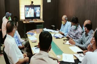 Minister Anila Wolf in charge of Bemetra took virtual meeting