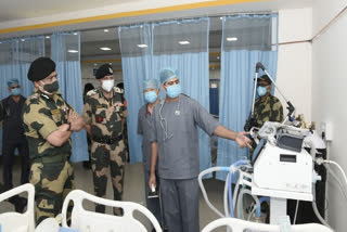 BSF adds 20 more beds with oxygen support in its Delhi Covid facility