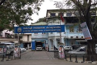 കൊവിഡ്‌ ആശുപത്രി നിർമാണം  construction of covid Hospital started by Kochi Municipality  Kochi Municipality  കൊച്ചി നഗരസഭ  100 ഓക്‌സിജൻ ബെഡുകൾ  വില്ലിംഗ്ടണ്‍ ഐലന്‍റ്‌