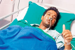 Despite beating COVID-19 twice, cop continues battle with life as hospitals run out of drugs