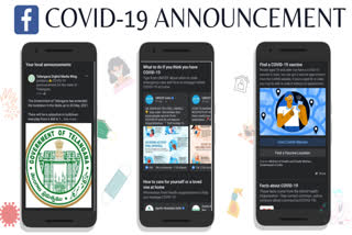 Facebook,  COVID-19 announcement tool