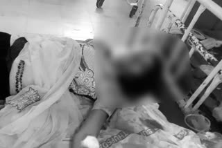 woman died in a road accident at kadapa