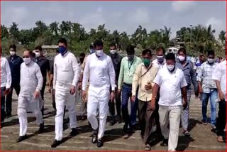 cabinet minister aslam shaikh visit to the coastal areas of mumbai