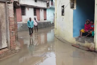 water in sewer line pits in raebareli