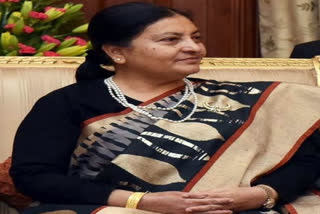 Nepal President Bidya Devi Bhandari