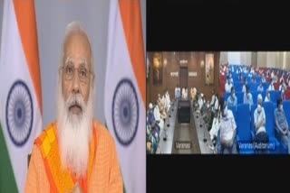 pm modi interact to health workers through video conferencing