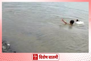 तलावात बुडून बाप-लेकाचा मृत्यू