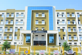 500 Bed Covid care center Near Kalburgi  JIMS