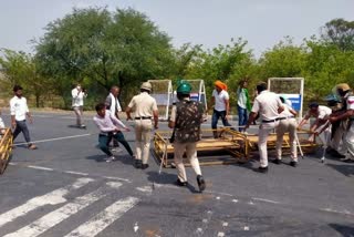 haryana farmers will protest against police and government