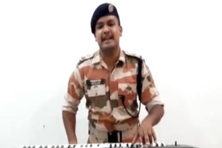 itbp constable Sowan Banerjee song virul on social media