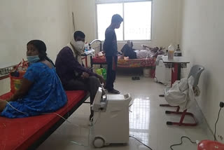 Ayush doctors doing duty in covid ward