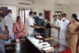 pala Municipal funds were handed over to Afil's family  ഹാമര്‍ ത്രോ അപകടം  അഫീലിന്‍റെ കുടുംബത്തിന് നഗരസഭയുടെ ധനസഹായം കൈമാറി  പാലാ നഗരസഭ  പാലാ നഗരസഭ വാർത്തകൾ