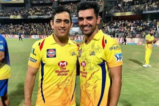 ദീപക് ചഹാര്‍  എംഎസ് ധോണി  പവര്‍പ്ലേ ബൗളര്‍  Deepak Chahar  MS Dhoni