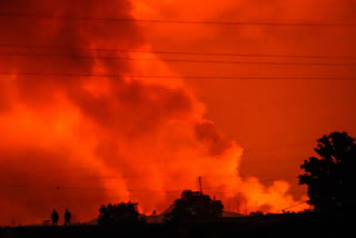 Volcano erupts near Congolese city of Goma