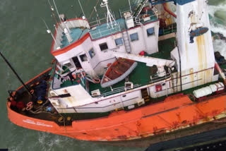 Cyclone Tauktae: Barge P305 located at the seabed  Barge P305 located at the sea bed  Barge P305  Cyclone Tauktae  ടൗട്ടെ ചുഴലിക്കാറ്റിൽ കാണാതായ ബാർജ് പി 305 കണ്ടെത്തി  ടൗട്ടെ ചുഴലിക്കാറ്റ്  ബാർജ് അപകടം