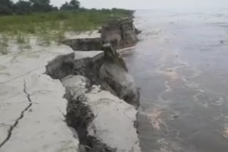 Erosion at Shilghat in Kaliabar