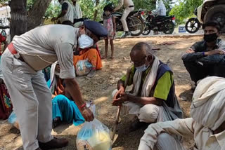 SDOP is distributing food grains to the poor