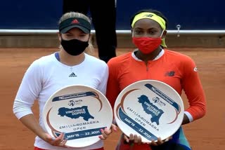 Coco sweeps singles and doubles titles in Parma
