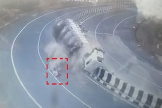 Truck Accident CCTV