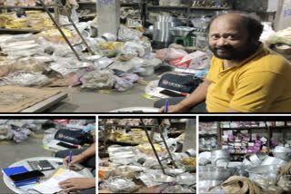shopkeeper violating guidelines of lockdown in ramgarh