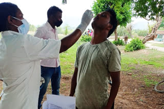 Antigen test campaign continues in villages